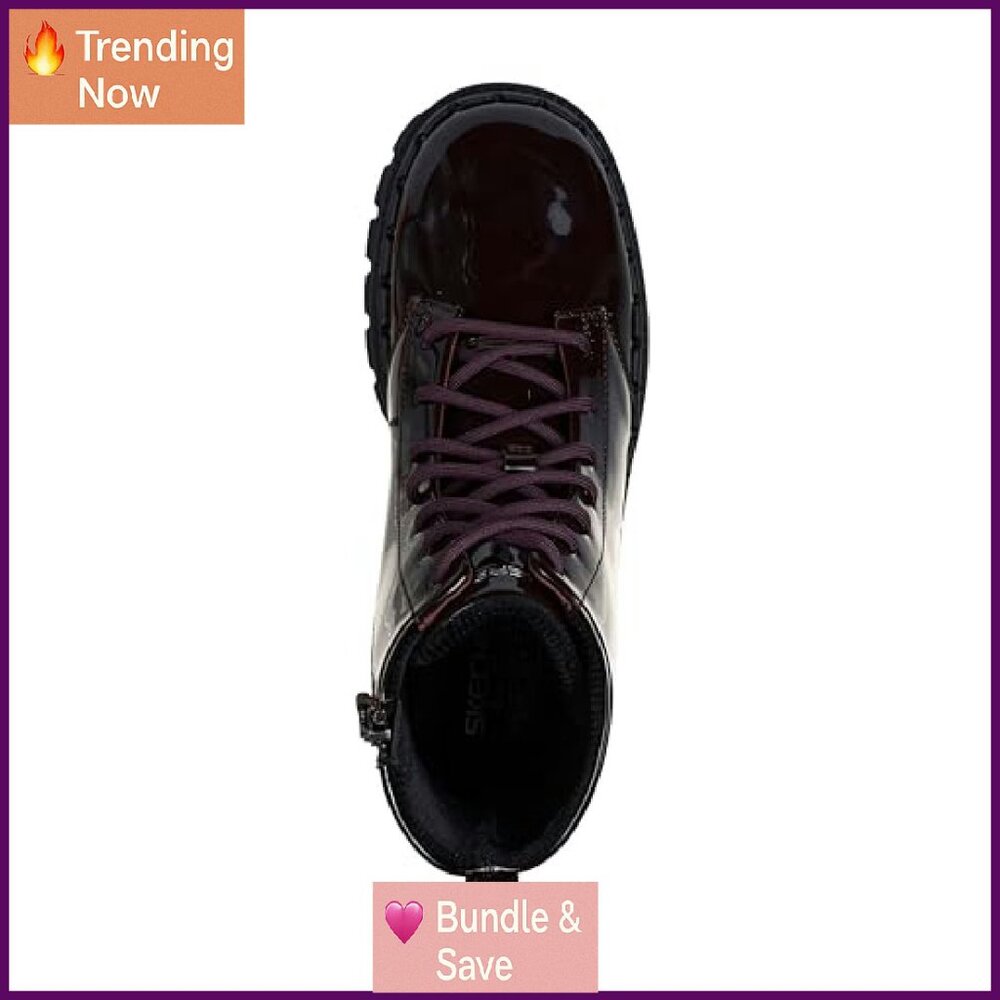 Women's Memory Foam Platform Boots with Faux Fur … - image 4